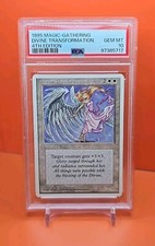 ⚪️⚪️⚪️ 1995 Magic The Gathering DIVINE TRANSFORMATION 4TH EDITION PSA 10 💎MINT 