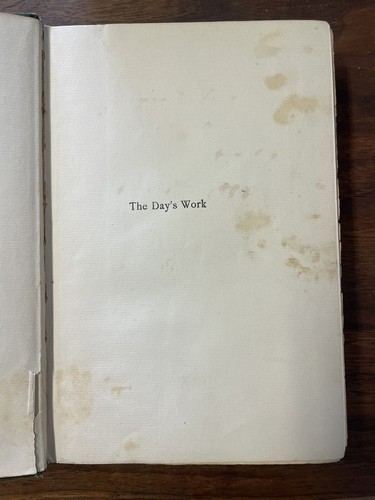 1899 The Day's Work by Rudyard Kipling Hardcover Vintage Antique - Bild 5 von 12