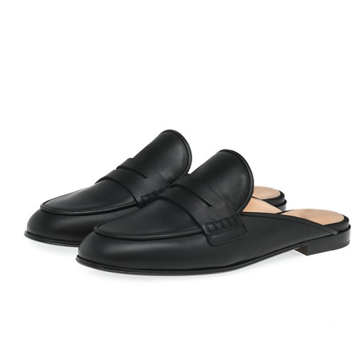 Womens New Fashion Round Toes Thick Heels Flat Sandals Flat Shoes Slippers