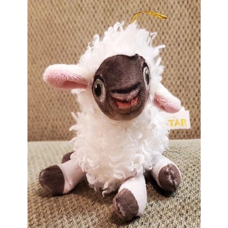 Dan Dee The Star 5 Inch Sheep Stuffed Animal Plush Ornament Toy 2017 NonAnimated - Image 2 of 4
