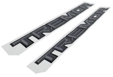 OEM NEW 23-24 Ford Super Duty TREMOR Gray Black Silver 4X4 Decal PAIR BOTH SIDES