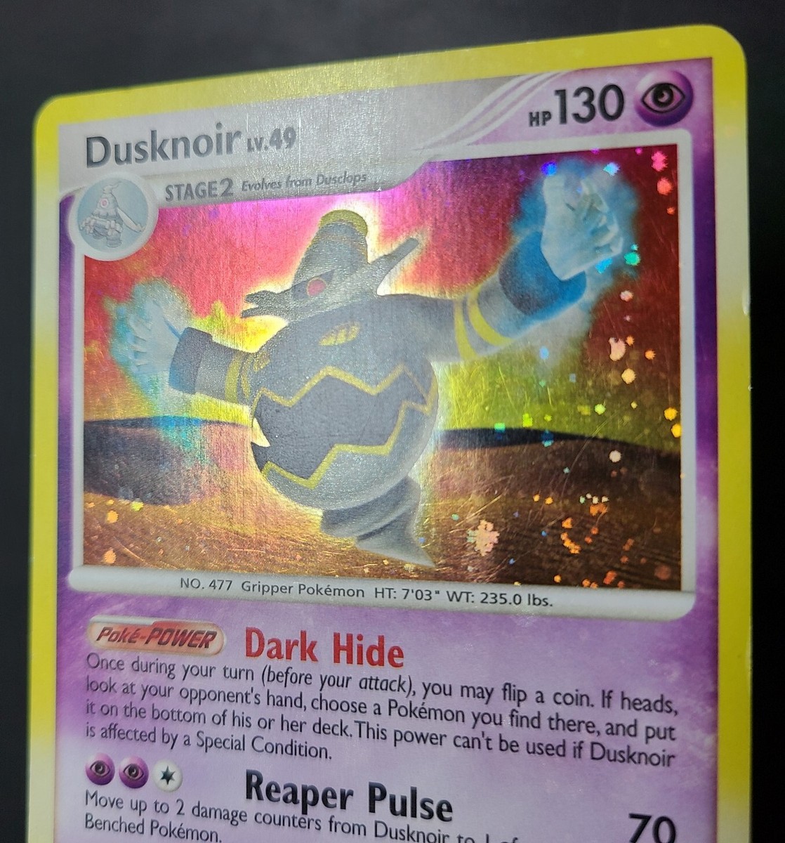 Pokemon Diamond & Pearl Promo Rare Holo Single Card Promo Rare Holo  Dusknoir DP33 