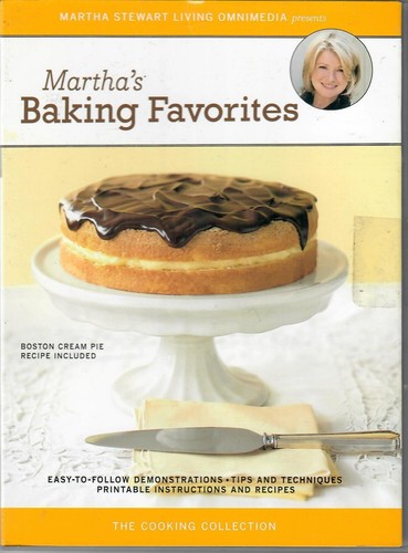 Cooking DVD "Martha's Baking Favorites" - Imagen 1 de 2