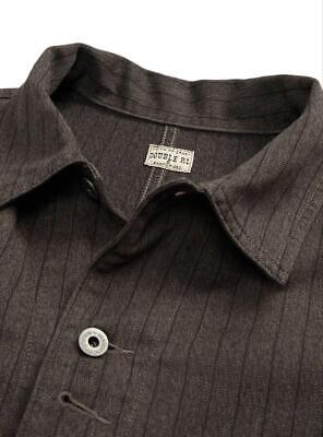 RRL Ralph Lauren Striped Jaspe Twill Jacket M DOUBLE RL RRL Ralph Lauren Striped Jaspe Twill Jacket M DOUBLE RL