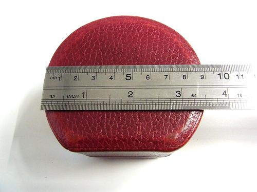 Auth Cartier Jewelry Earring Ring Key etc Multi Storage Leather Box Pouch Case - Picture 16 of 18
