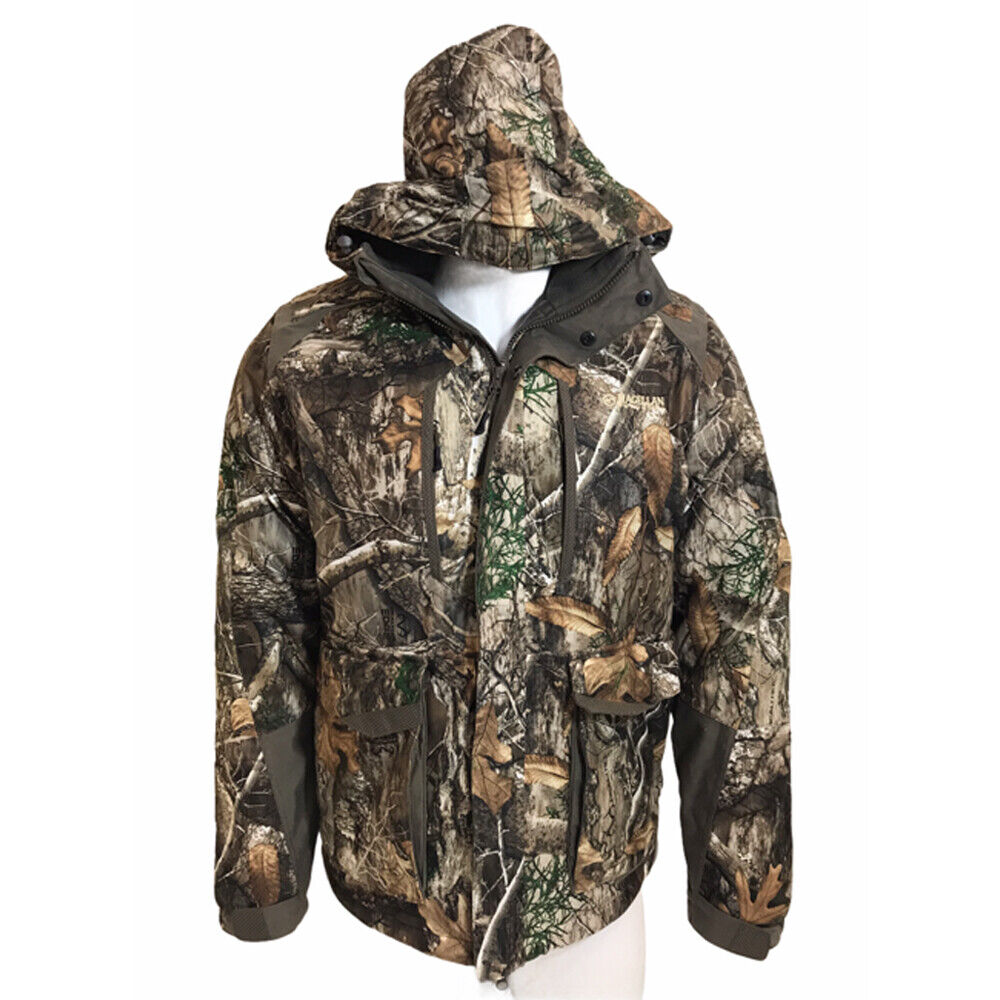 Mens REALTREE Camouflage Heavy Padded Waterproof Hunting Jacket