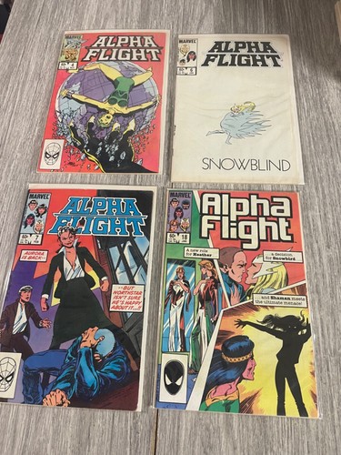 Alpha Flight Marvel Comics lot of 55 comics from 1983 - 1993 - Picture 3 of 18