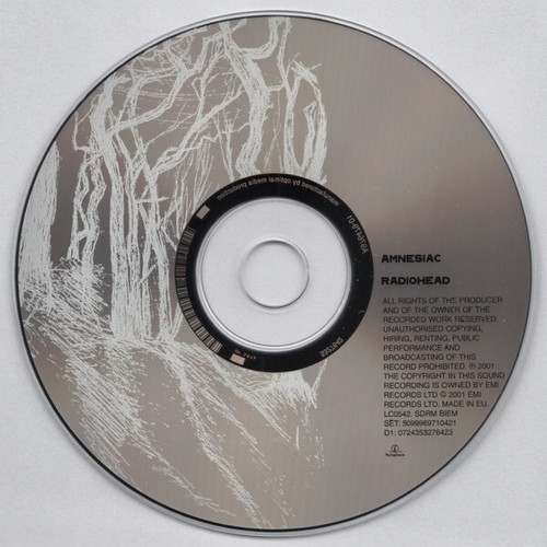Radiohead Amnesiac Parlophone,Parlophone CD, Album, RE + CD, Comp + DVD-V, PAL + - 第 5/5 張圖片