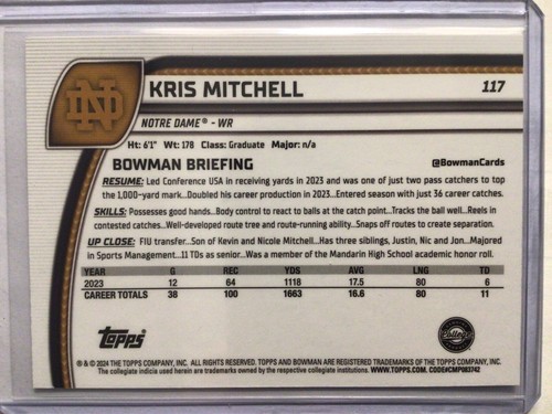 Set base rifrattore lava rosa calcio cromato 2024 Topps Bowman U #1-199 PYC UPIC - Foto 23 di 41