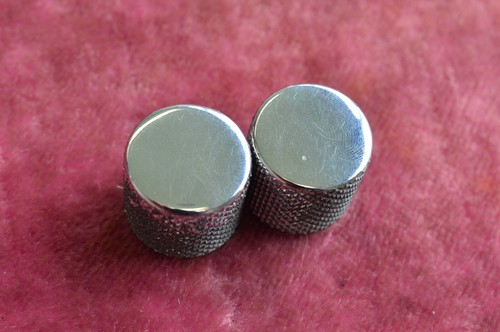 Vintage 1960's Fender Telecaster Knob Set 1970's P-Bass Tele Precision - Picture 3 of 4