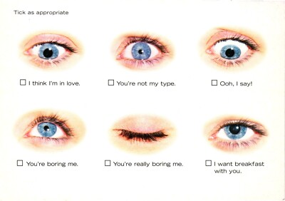 Acuvue Johnson Johnson Advertising Postcard