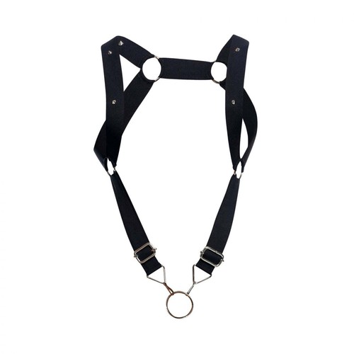 MaleBasics DMBL06 DNGEON Straigh Back Harness Color Black - Picture 7 of 11
