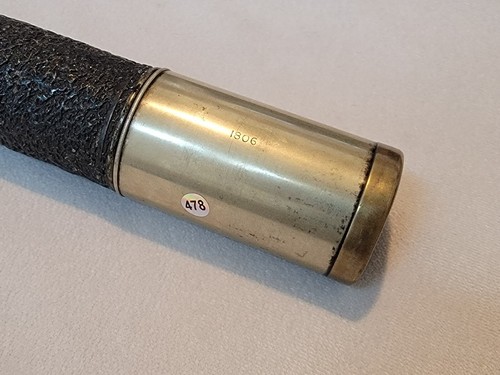 Original 1940 WW2 Maritime W Ottway &Co Ltd Ealing London single-draw telescope. - Picture 19 of 23