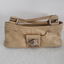 Maxx New York Tan Leather Handbag