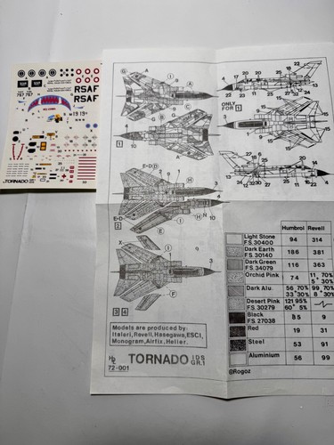 Hi-decal Line decal per Tornado IDS/GR.1 1/72