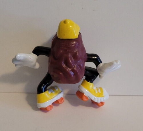 California uva passa Hardees PVC 2" Figura ROLLIN' ROLLO APPLAUSI CALRAB 1988 - Foto 4 di 5