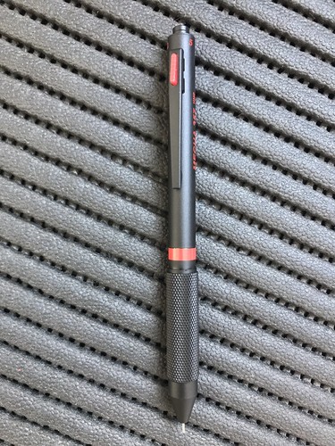 筆記具 MECHA357 Mecha 357 Multi Mechanical Pencil 3in1 Matt Black 57 Powers