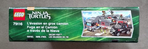 NEW Lego TMNT 79116 Big Rig Snow Getaway. City Tractor Trailer. Semi. Mobile Lab - Picture 16 of 16