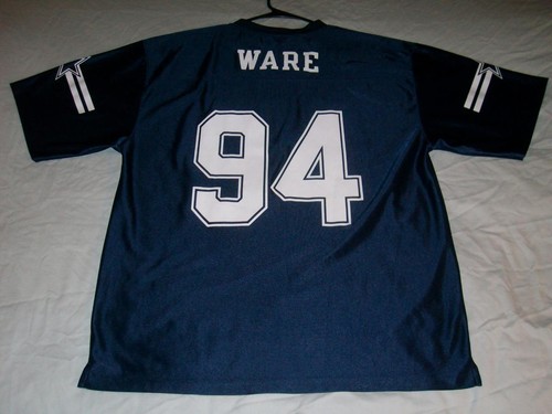 DeMarcus Ware 94 Dallas Cowboys Ropa NFL Azul Jersey Para Hombre Grande Usado - Imagen 2 de 6