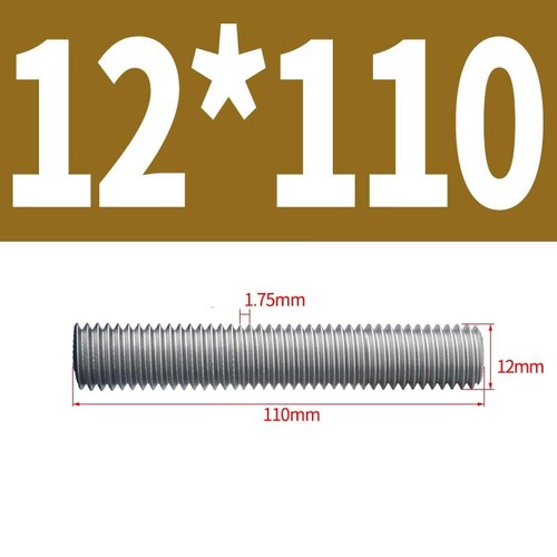 A2 Stainless Steel Threaded Rod Full Thread Studding Bar M10 M12 M14 M16 M18 M20 - Picture 44 of 133