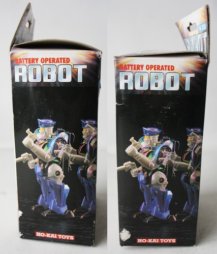 RARO ROBOT DE COLECCIÓN AÑOS 90 COP 6" POLICÍA CAMINANTE ROBOCOP KO HO KAI HK ¡NUEVO! - Imagen 3 de 7