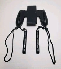 Genuine Nintendo Switch Joy-Con Comfort Grip Controller w/2 Joycon Straps 