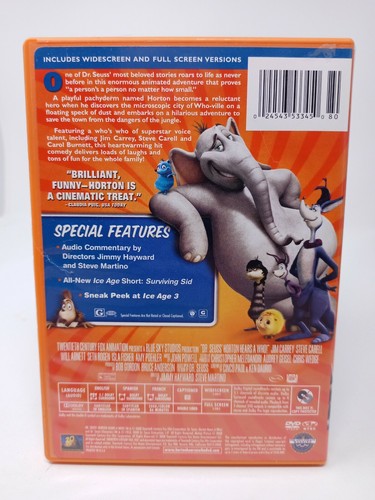 Dr. Seuss' Horton Hears a Who - (Single-Disc Edition) - (DVD) - GUT - (2008) - Bild 2 von 3
