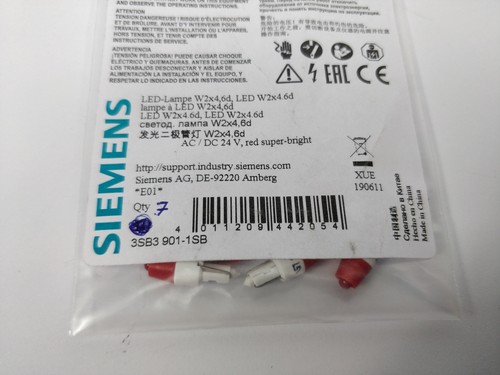 SIEMENS 3SB3901-1SB LED-Lamps 7 Pcs - Bild 2 von 3