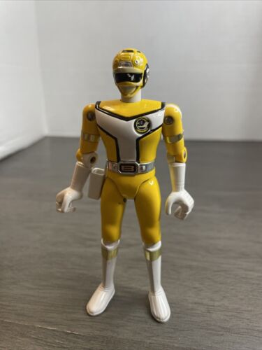 Yellow Turbo Ranger Kousoku Sentai Chogokin Toei TF1 Bandai 1989 Figure