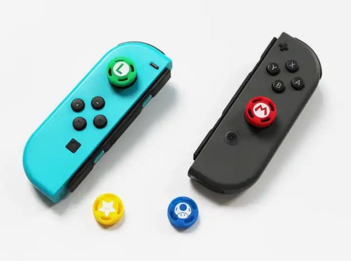 Nintendo Switch Joycon Icon Daumen Griffe Cover (8-teiliges Set) - Bild 4 von 7