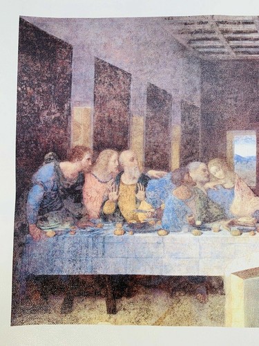 The Last Supper by Leonardo da Vinci Repro Giclee Print Canvas Wall Art - Picture 4 of 10