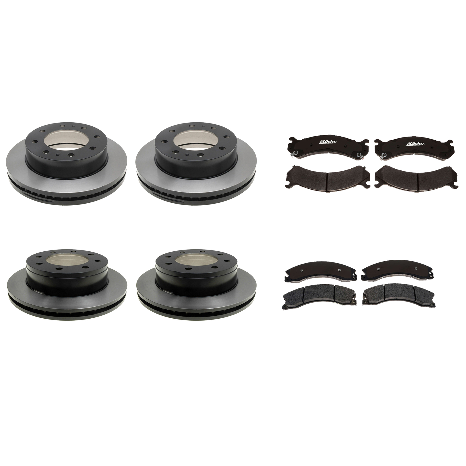 ACDelco Gold Front325mm Rear330mm Brake Kit Disc Rotors Pads For Savana Express-image