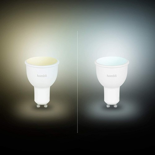 Hombli Smart GU10 LED SPOT+ CCT (4,5W) - Dimmbar Siri, Alexa, Google Home - Single - Bild 7 von 8