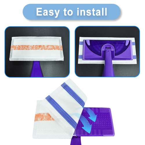 Disposable Microfiber Mop Pads For Swiffer Wet Jet Pads Mop Replacement Pads - Picture 5 of 16