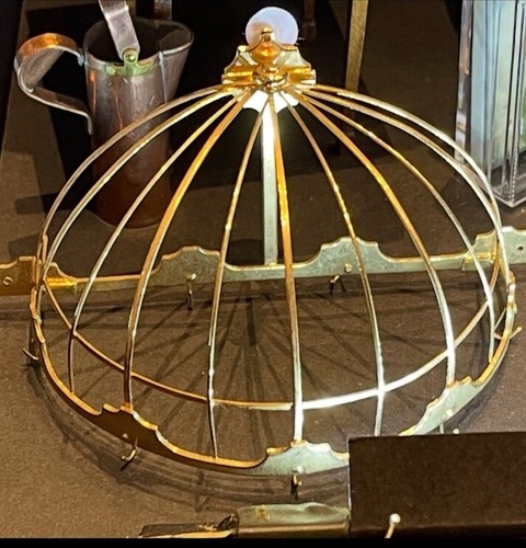Dollhouse Miniatures Brass Baker’s or Pot Rack