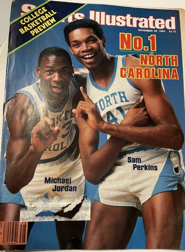 1983 Michael Jordan Sports Illustrated Magazine First Cover North Carolina - Picture 2 of 2