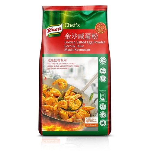 Nuevo paquete de 1 polvo de huevo salado dorado Knorr (800G) hecho de huevos reales originales - Imagen 6 de 6