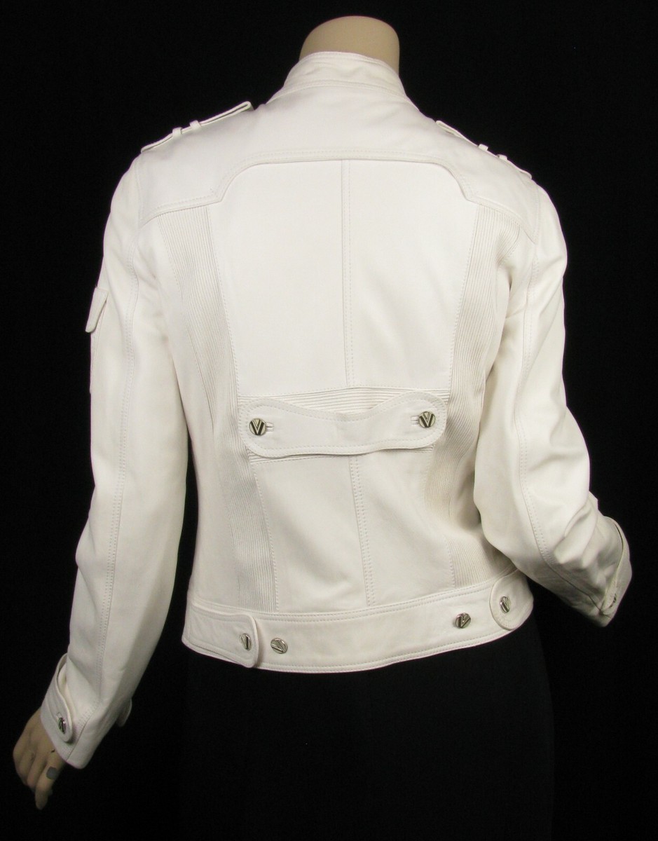 Authentic - Versace Leather Jacket with tags - womens size Authentic - Versace Leather Jacket with tags - womens size