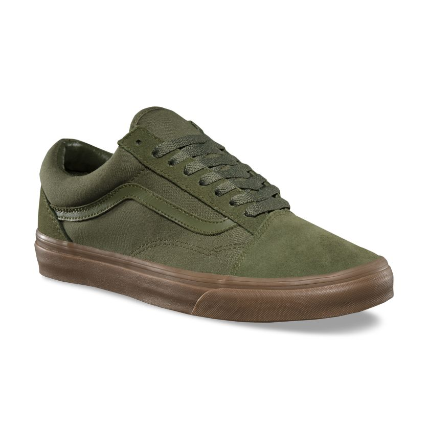 vans old skool winter moss womens