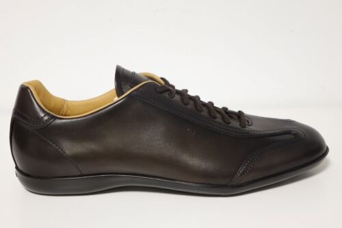 SANTONI shoes men's shoes casual shoes sneakers-size 6.5 (40.5) - NEW - original packaging - Picture 2 of 5