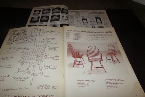 Lot 2 Vintage Funiture & Accessories Catalogs Frederick Dackloe Bros Colonial - Picture 3 of 12