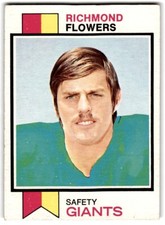 1973 Topps #166 Richmond Flowers