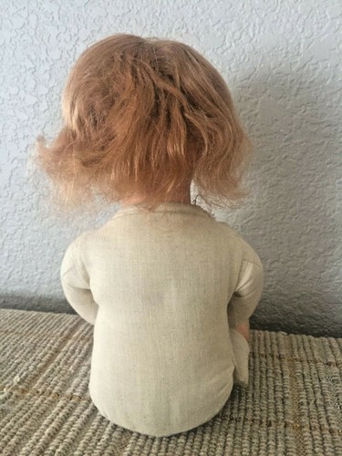 Muñeca antigua vintage de 11" composición Madame Alexander Little Genius todo original - Imagen 7 de 7