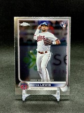2022 Topps Chrome Update Royce Lewis Base Minnesota Twins Rookie Debut RC