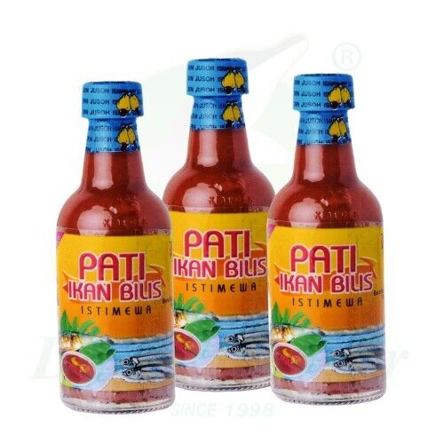 Budu Cap Ketereh/FERMENTED FISH SAUCE 3X 100 ML - Picture 1 of 6