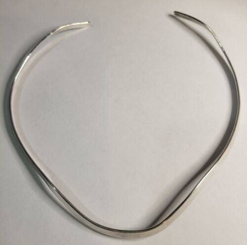 Beshara Choker Halskette Damen Sterling Silber elegant klassisch Halsband altes Geld - Bild 1 von 6