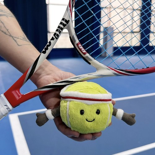 Tennis Puppenball Kinder Plüschtier Puppe, entzückendes Geschenk für Kinder, - Bild 4 von 6