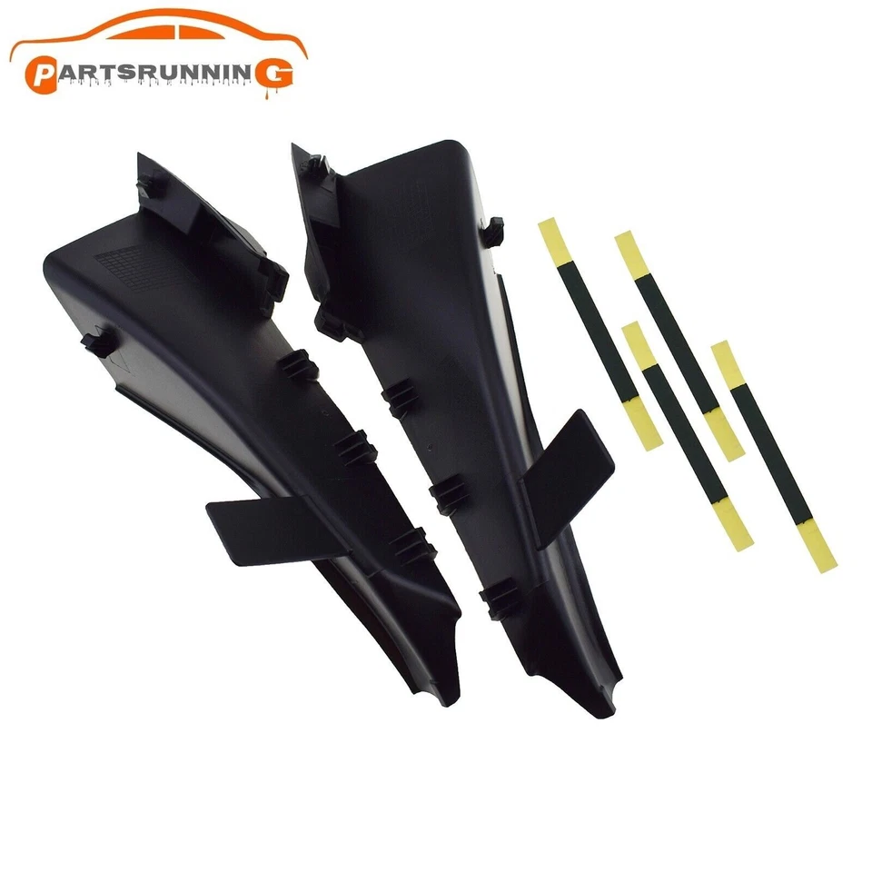 LH & RH Windshield Wiper Cowl Deflector Trim Cover For Renault Koleos HY 2007-16 - Image 2 of 4