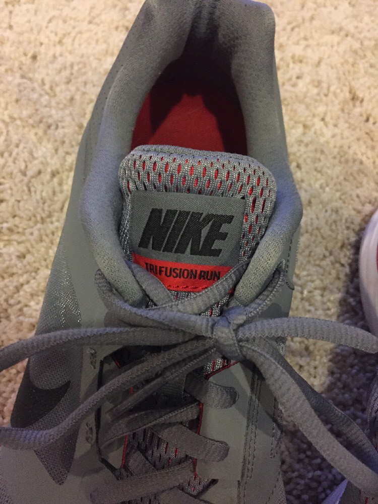 Nike Men's Tri Tri Tri Fusion Run Grey Red Running shoes Size 11.5 3fce12 Nike Men's Tri Tri Tri Fusion Run Grey Red Running shoes Size 11.5 3fce12