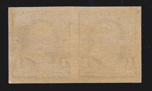 US 219P5 2c Washington Imperf Pair Proof on Stamp Paper XF OG NH SCV$190(hinged) - Picture 2 of 2